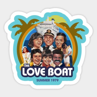 Boat of love Sticker